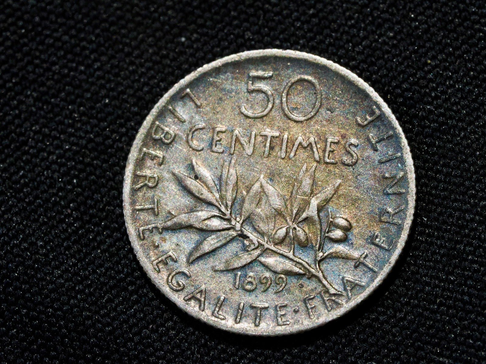 France 50 Centimes 1899-nice example0
