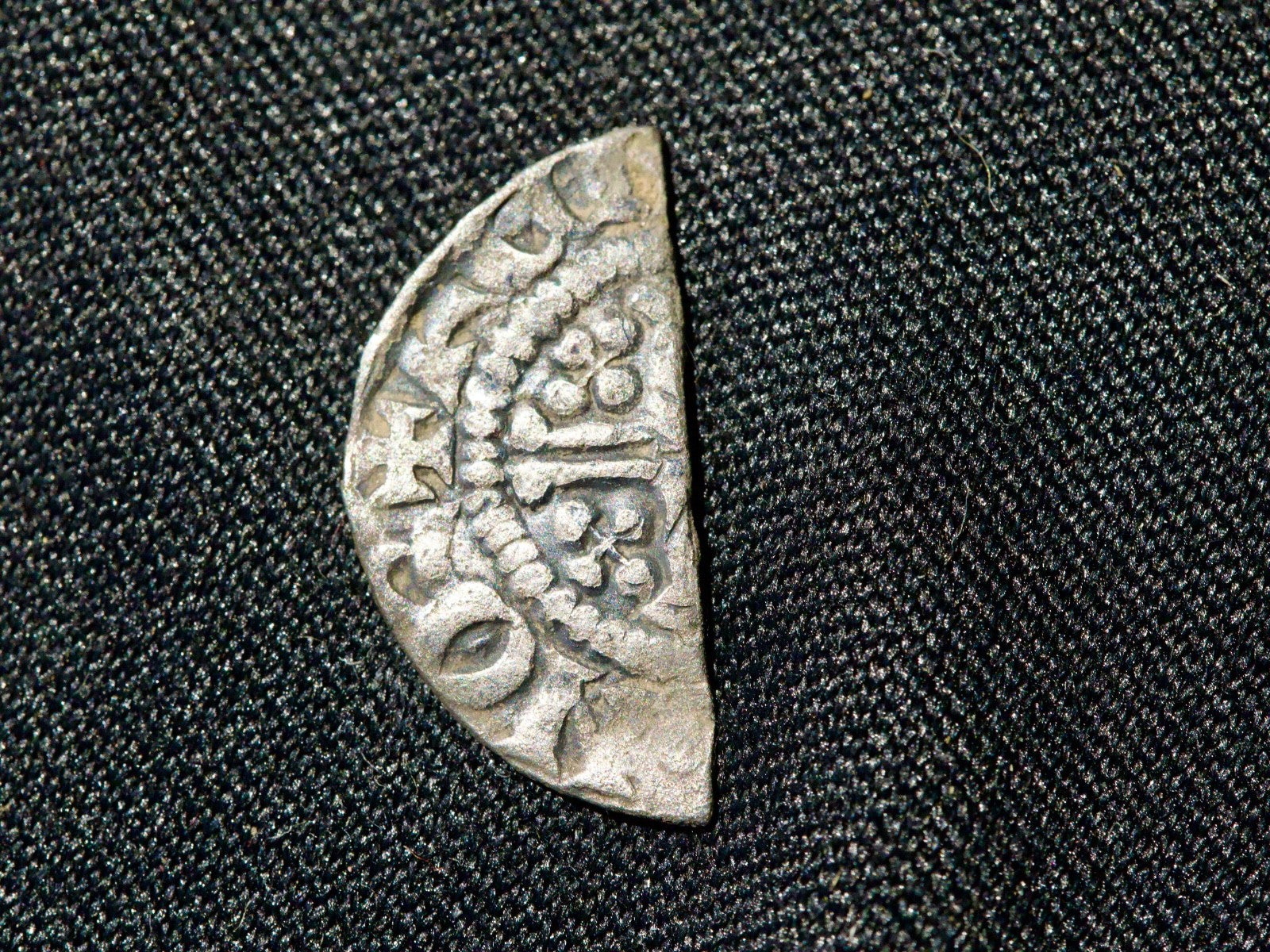 King John Short Cross Cut Half Penny-Class 5b2 Renald/Renauld on Nor1