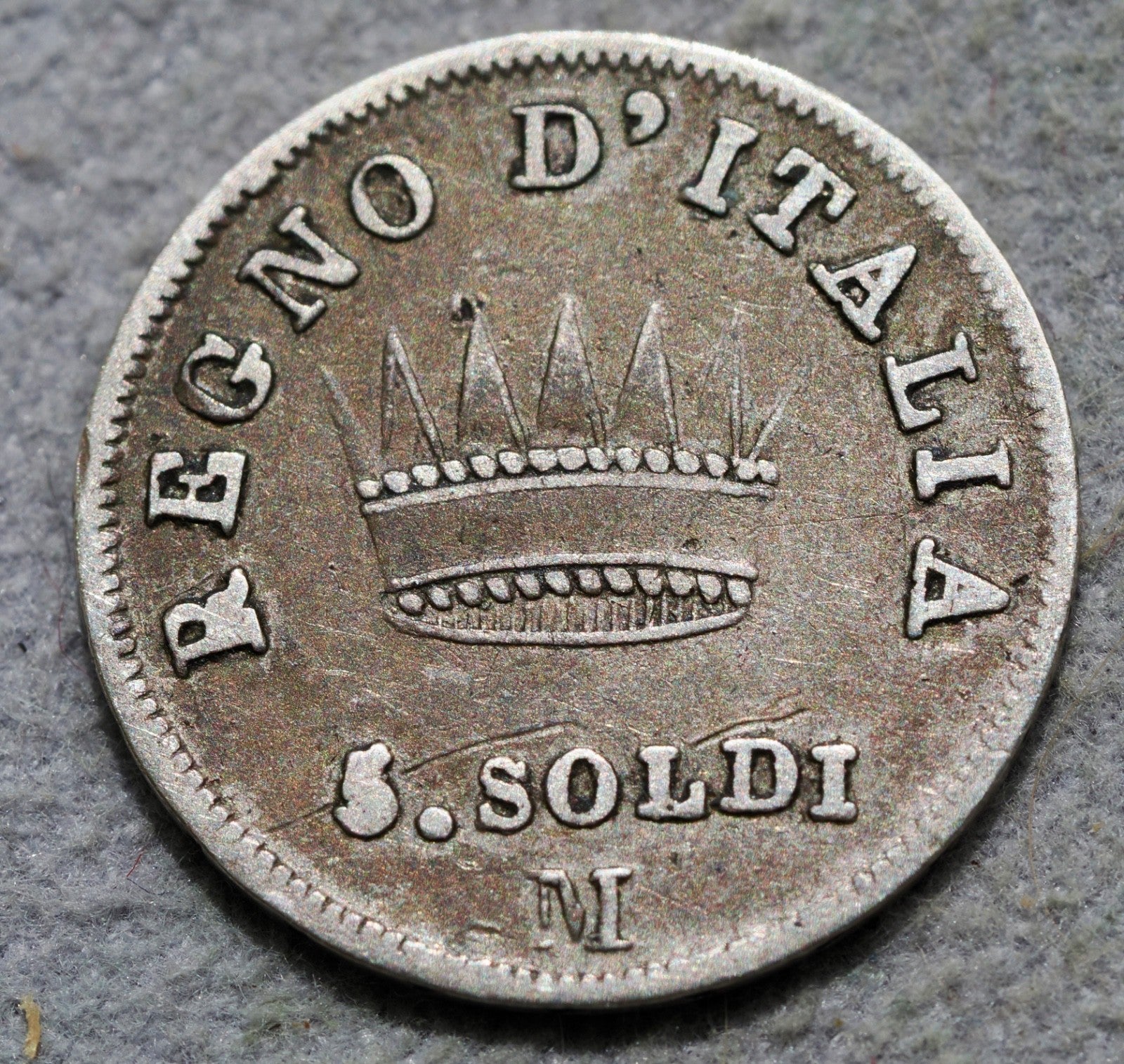Italy 5 Soldi  1810 M0