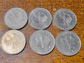 Collection of 6 Germany 2 Marks-all different and excellent condition0