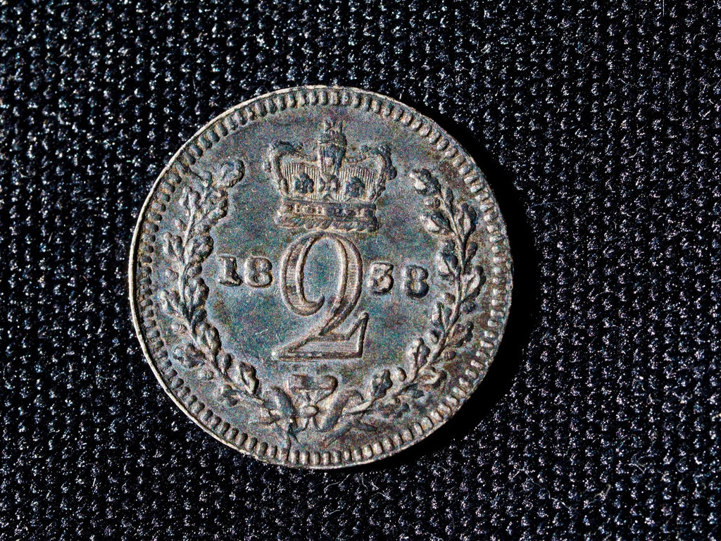 1838 Maundy Twopence - Victoria0
