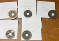 Japan Mon Coin Lot 5 coins0