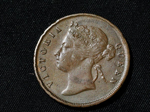 Straits Settlements - 1895 - one cent - Queen Victoria