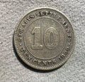 Straits Settlements 10 Cents 18980