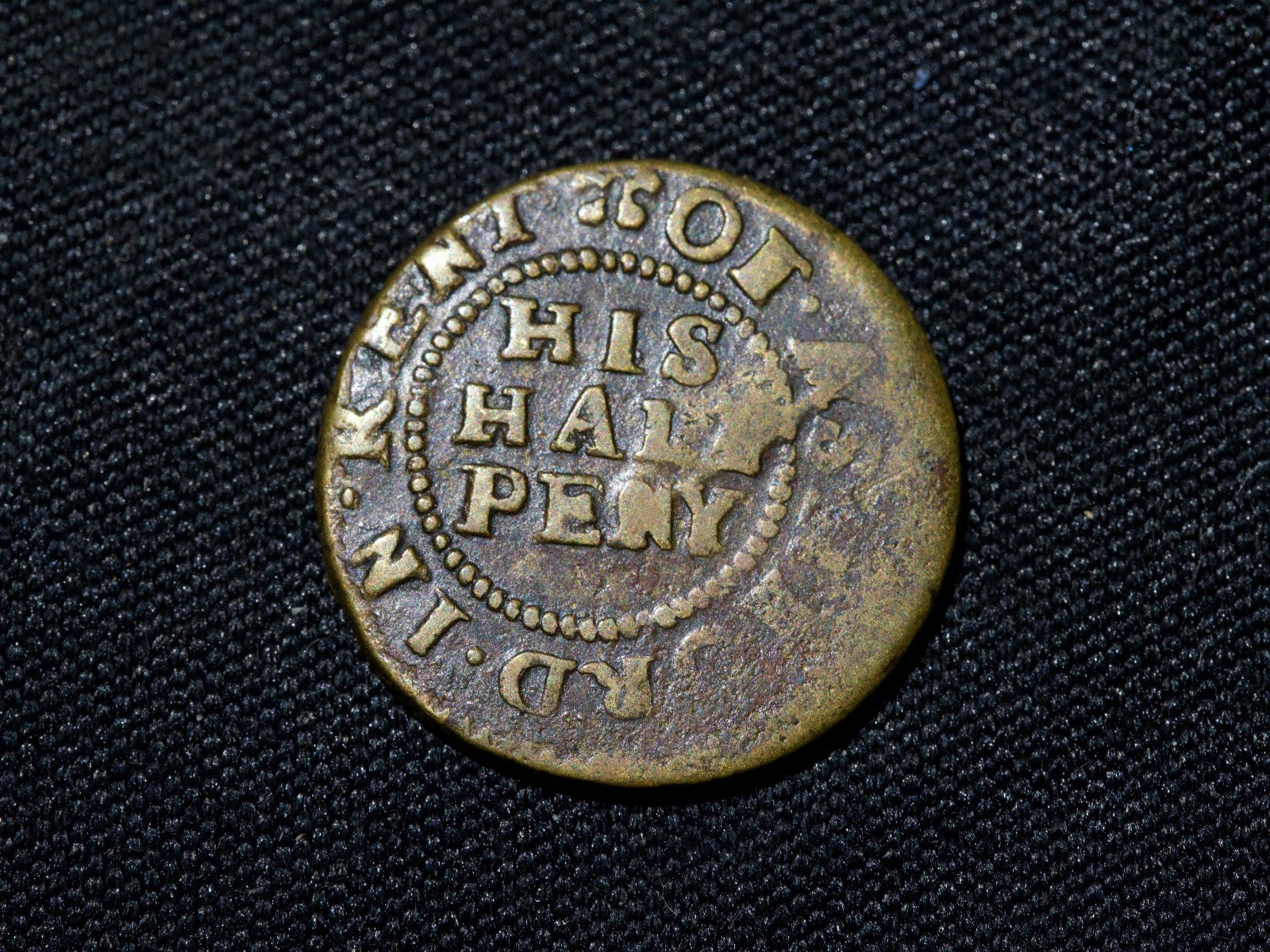 17th Century Token, Robert Wage-Ashford-Kent