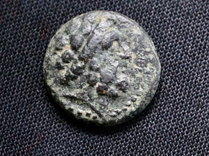 PISIDIA, SELGE. AE 17. C. 2ND-1ST CENTURY BC. HERACLES/WINGED THUNDERBOLT.