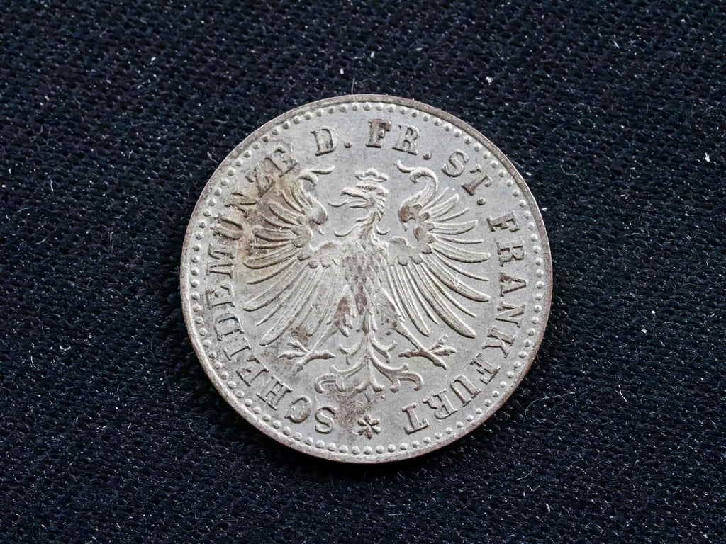 Germany Frankfurt 1 Kreuzer-1860-AUNC1