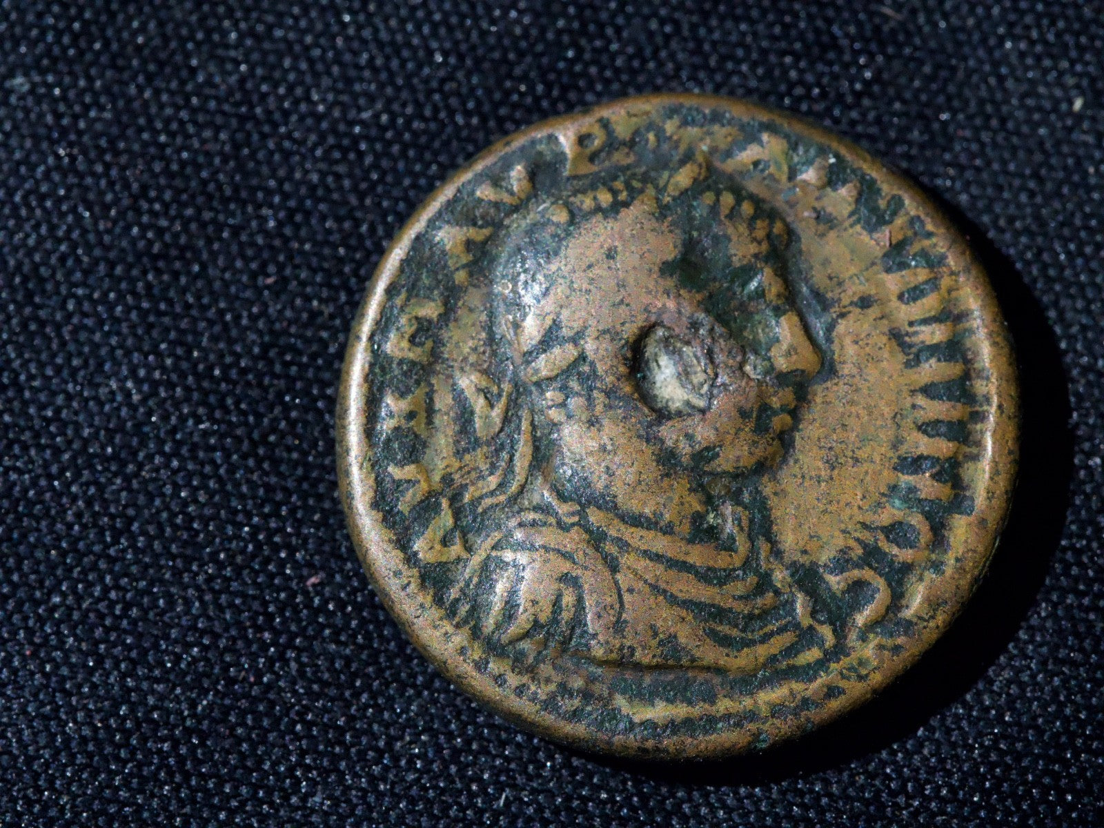 Caracalla, AE26 of Thessalonica, Macedonia-Nike0