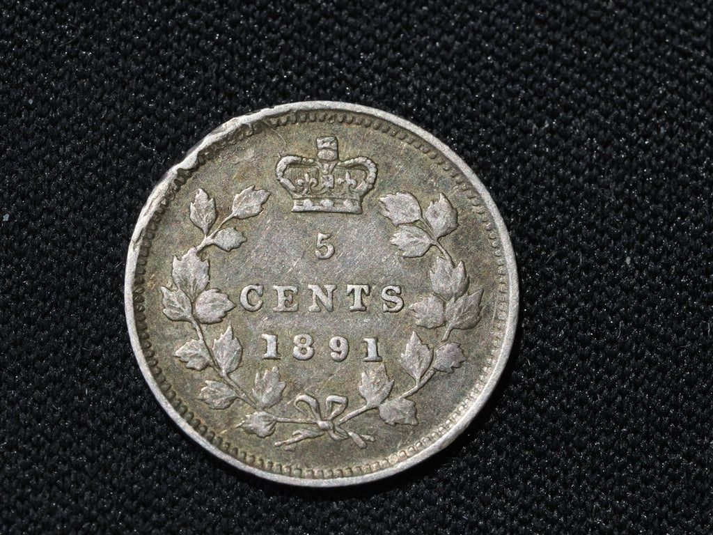 Canada 5 Cents 18910