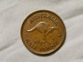 Australia  Half Penny 1945 dot0