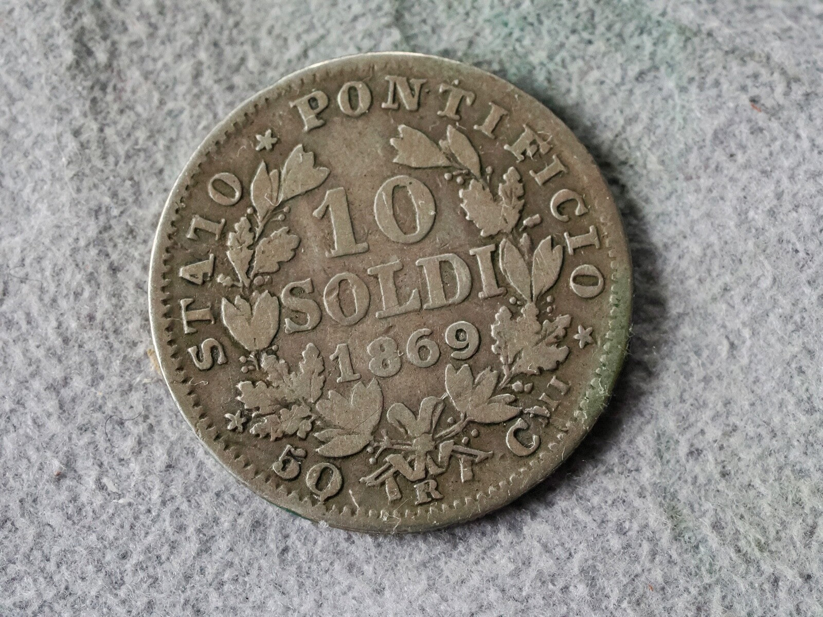 Italy 10 soldi 18690