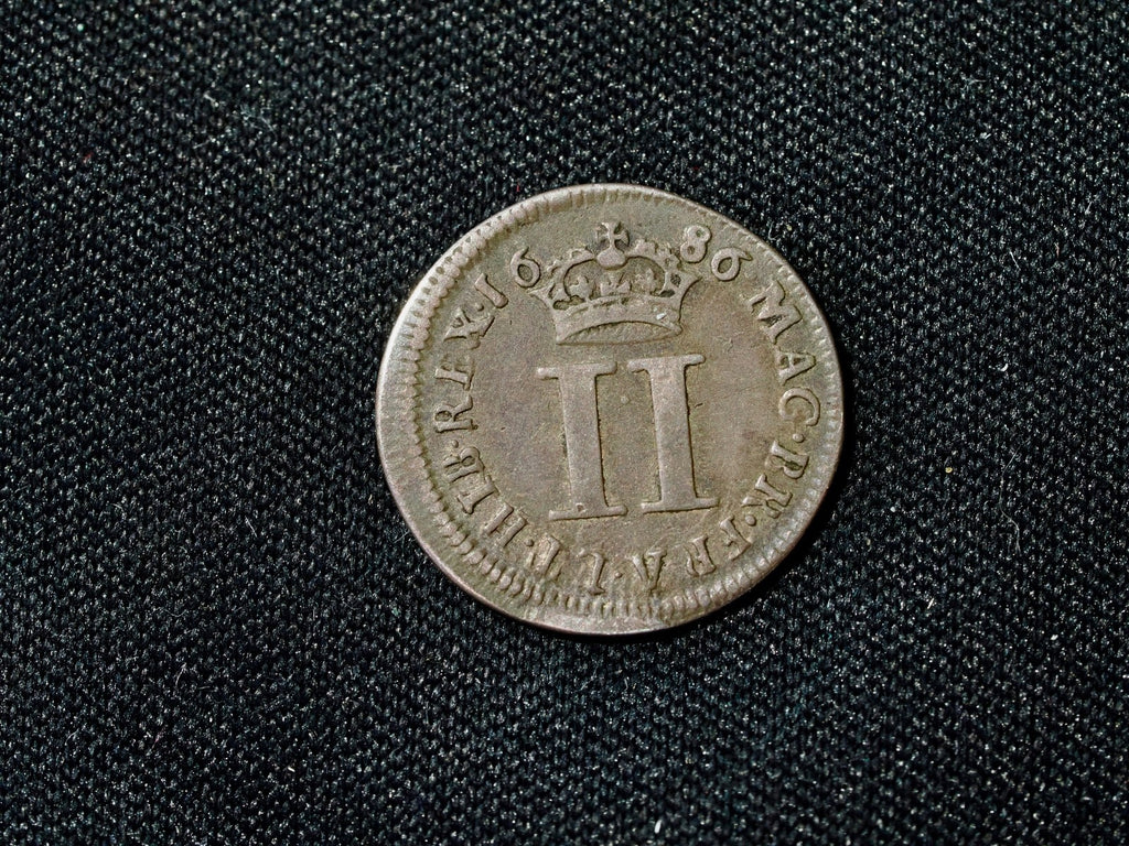 1686 Maundy Two Pence1