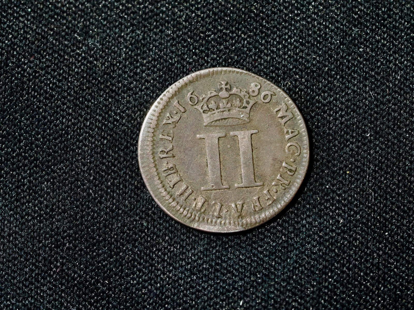 1686 Maundy Two Pence1