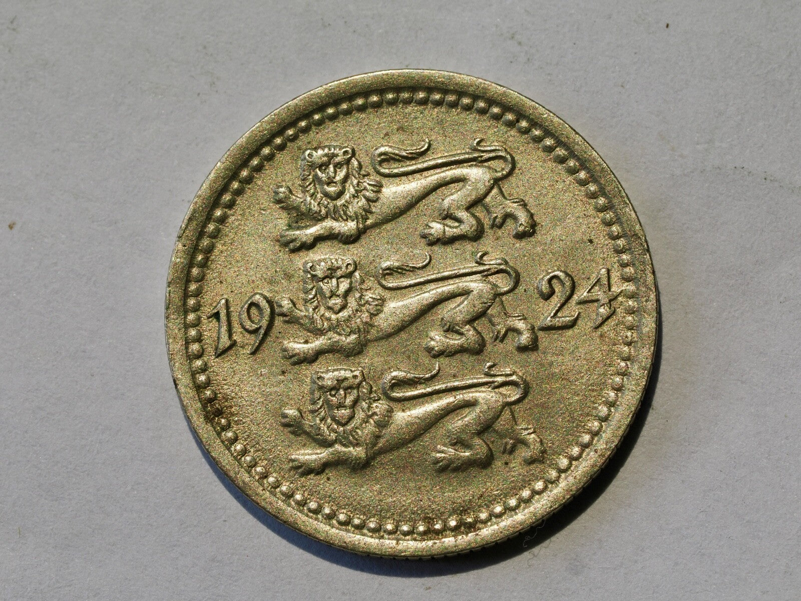 Estonia 1922  5 marka rare nice1