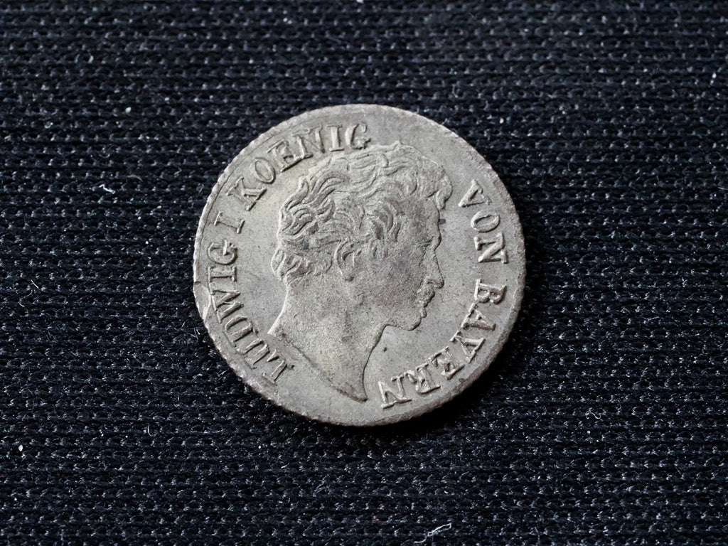 1835 German States Bavaria 1 Kreuzer- aunc1