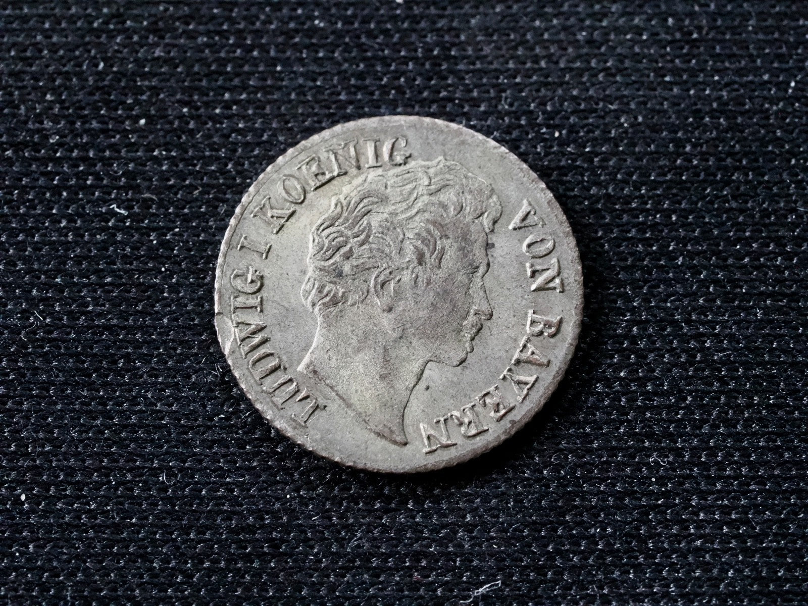 1835 German States Bavaria 1 Kreuzer- aunc1