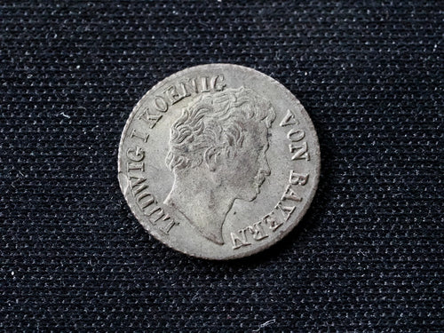 1835 German States Bavaria 1 Kreuzer- aunc1