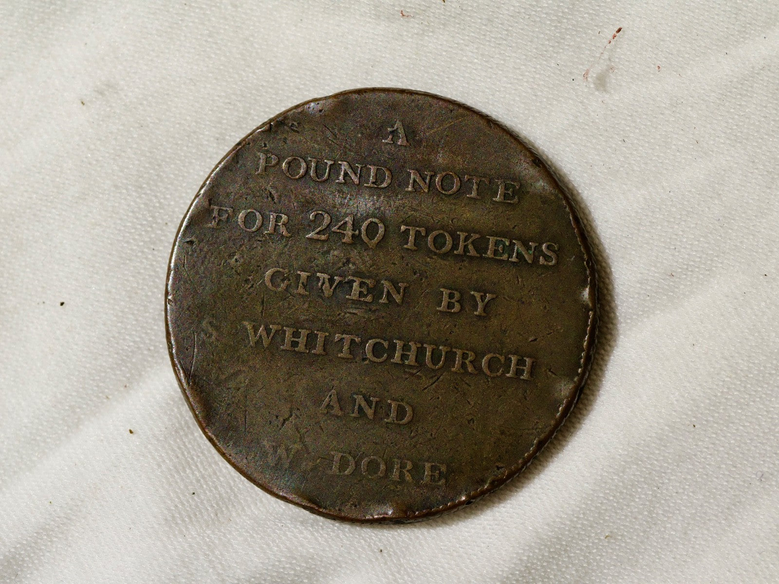 1811 bath copper penny token0