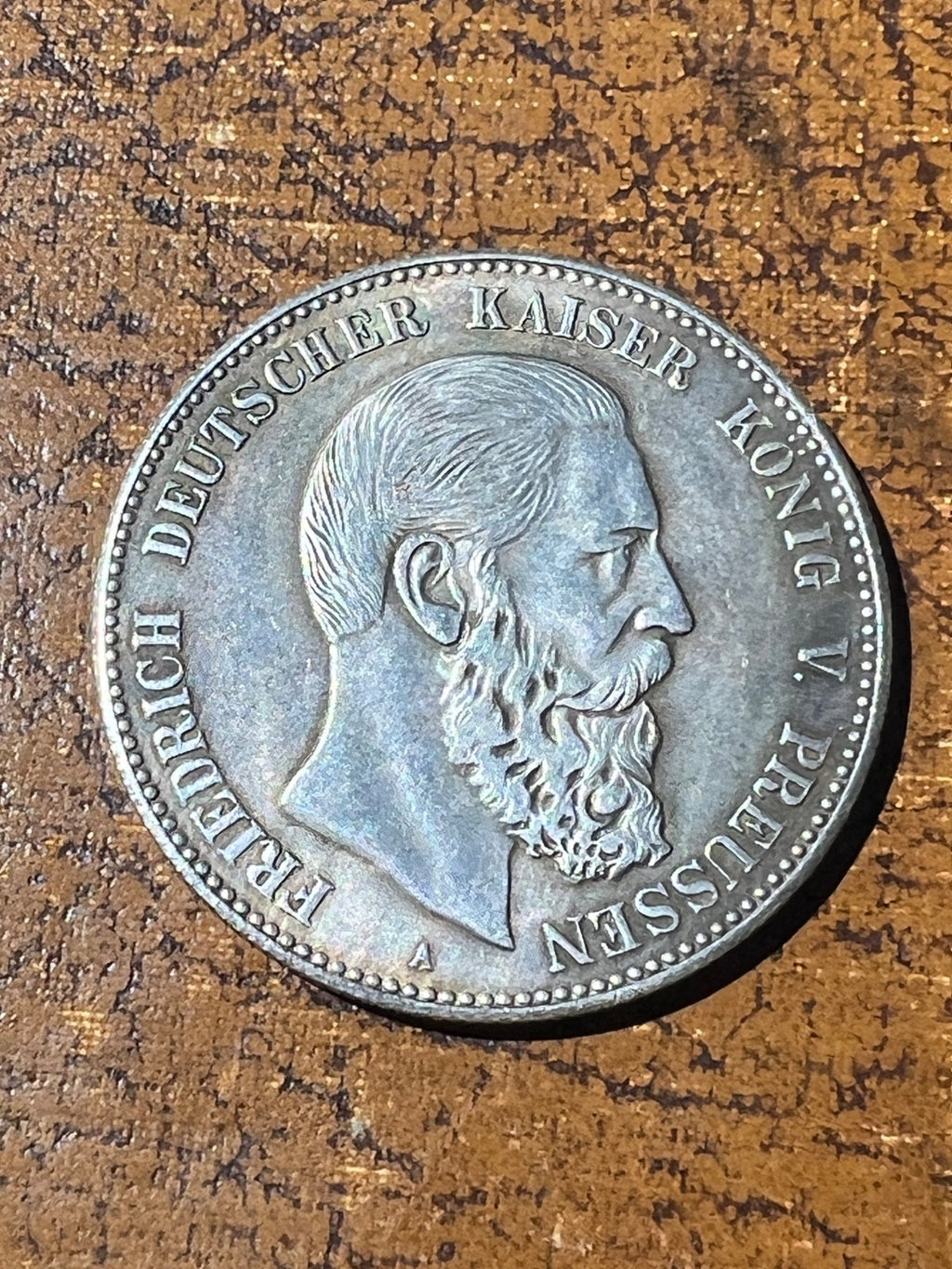 Germany Funf Mark (5 Marks) 1888 not genuine1