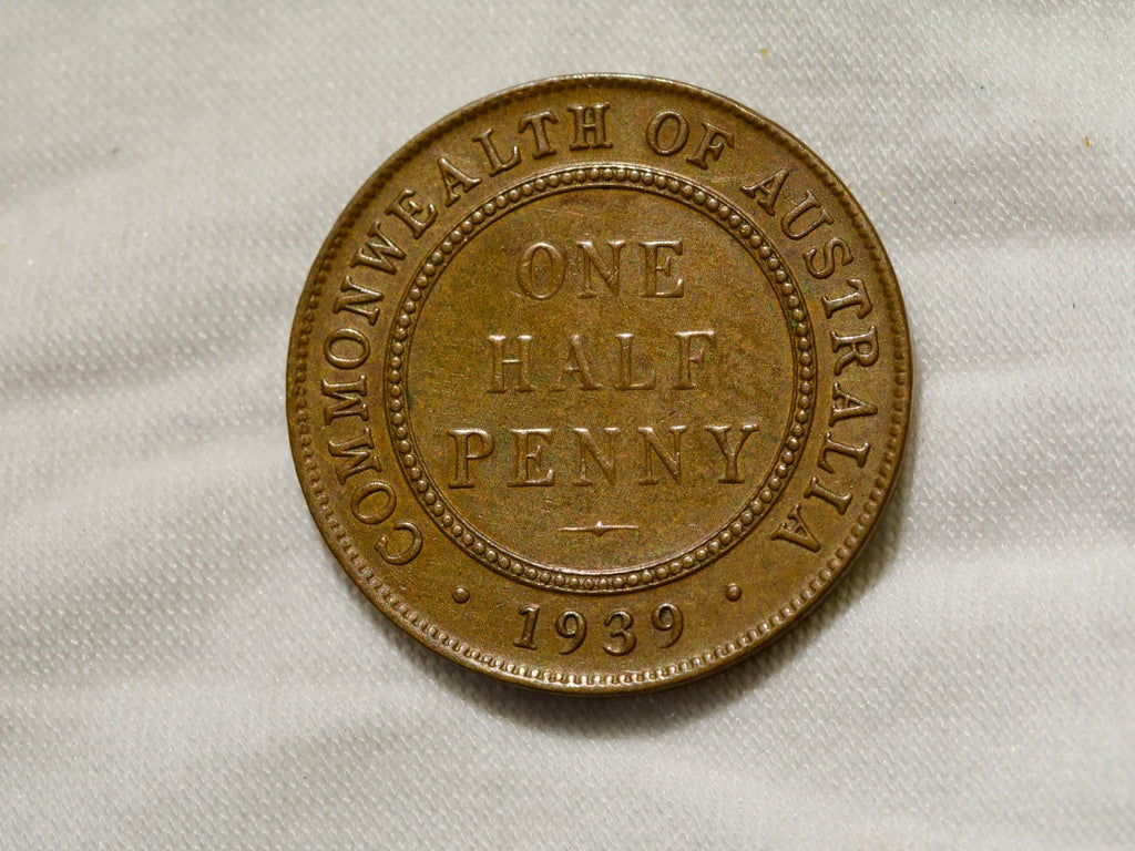Australia  Half Penny 19390