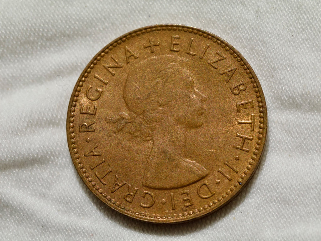 Australia  Half Penny 19541
