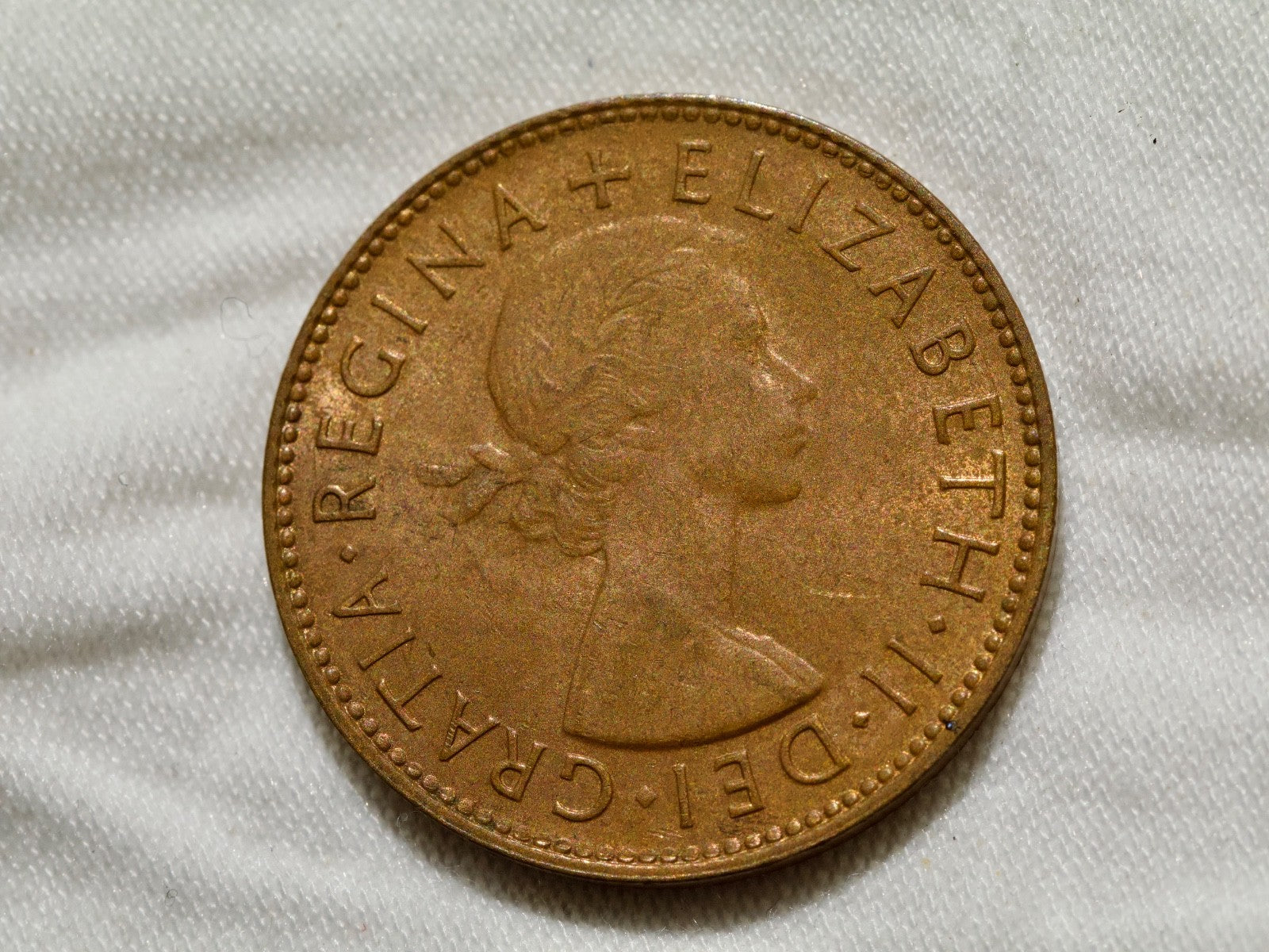 Australia  Half Penny 19541