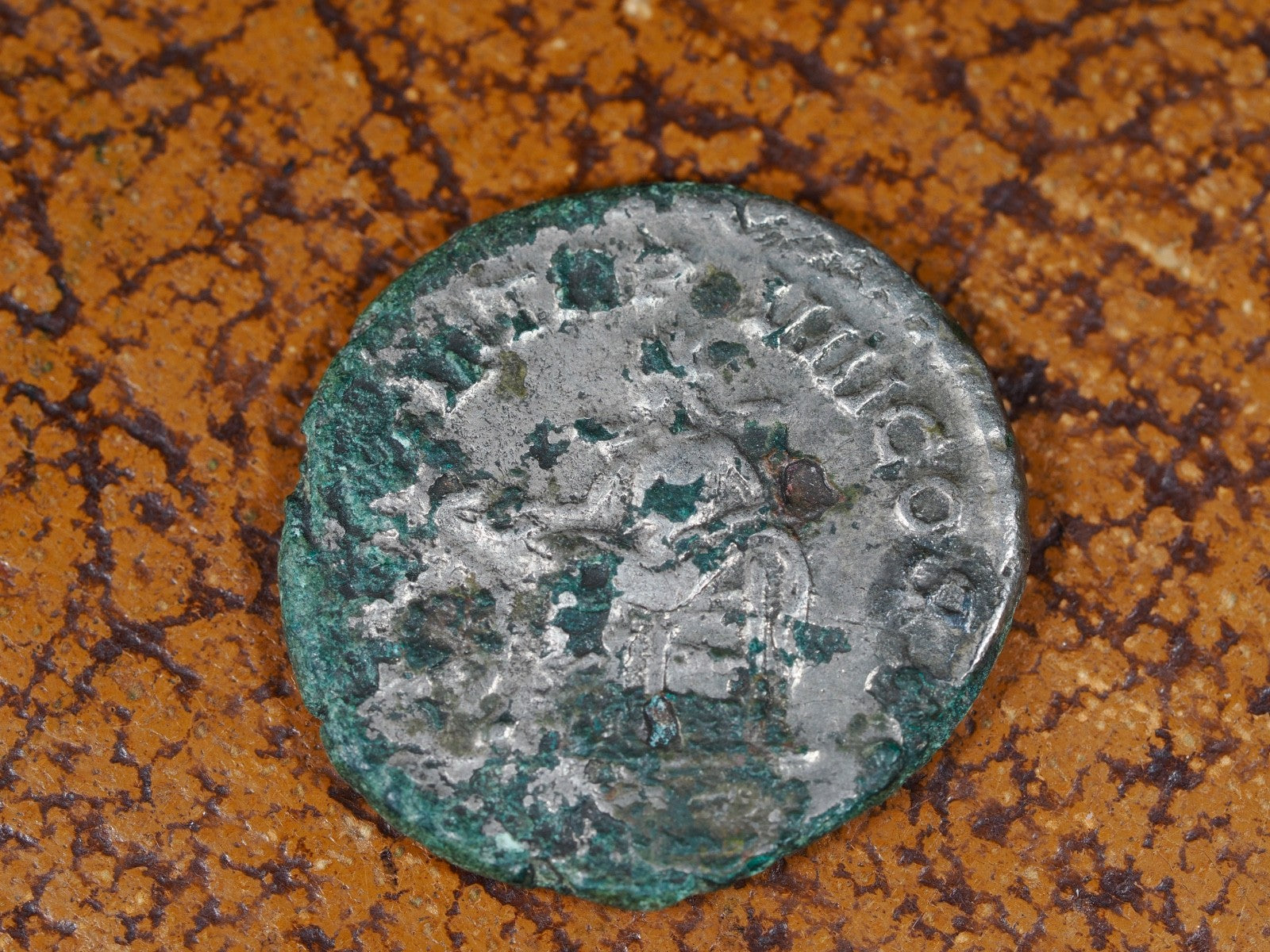 Julia Domna fourree denarius - UK find1
