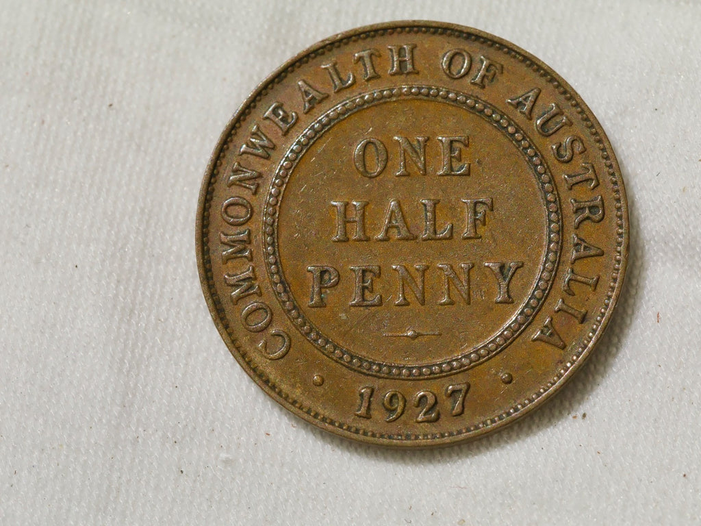 Australia  Half Penny 19271