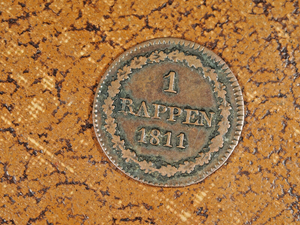 Switzerland Canton of Bern 1 Rappen 1811-high grade