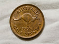Australia  Half Penny 1950 dot0