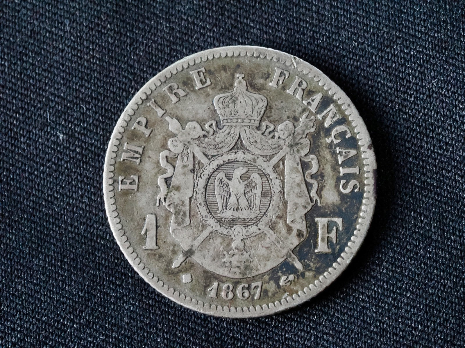 France 1 Franc 1867 BB1
