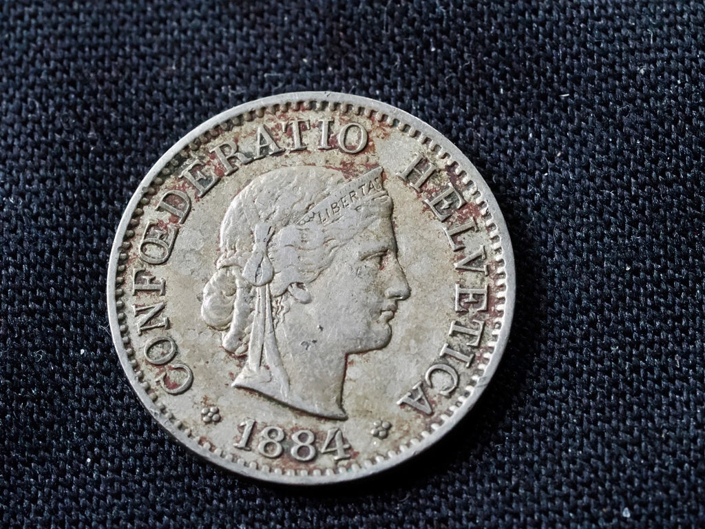 1884 Switzerland 20 Rappen1