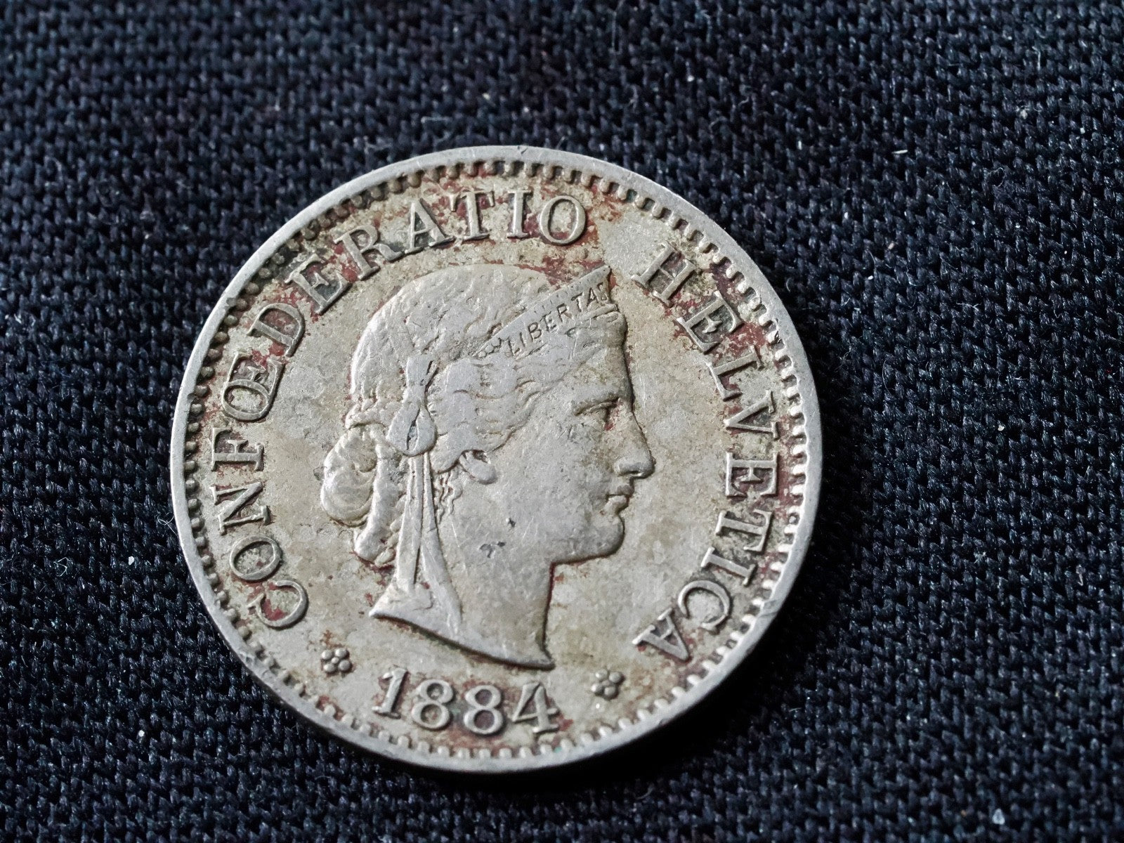 1884 Switzerland 20 Rappen1