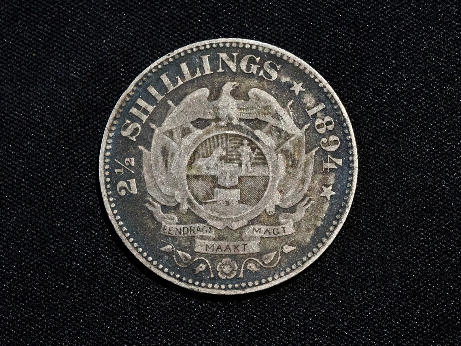 SOUTH AFRICA 2 1/2 SHILLINGS 18941
