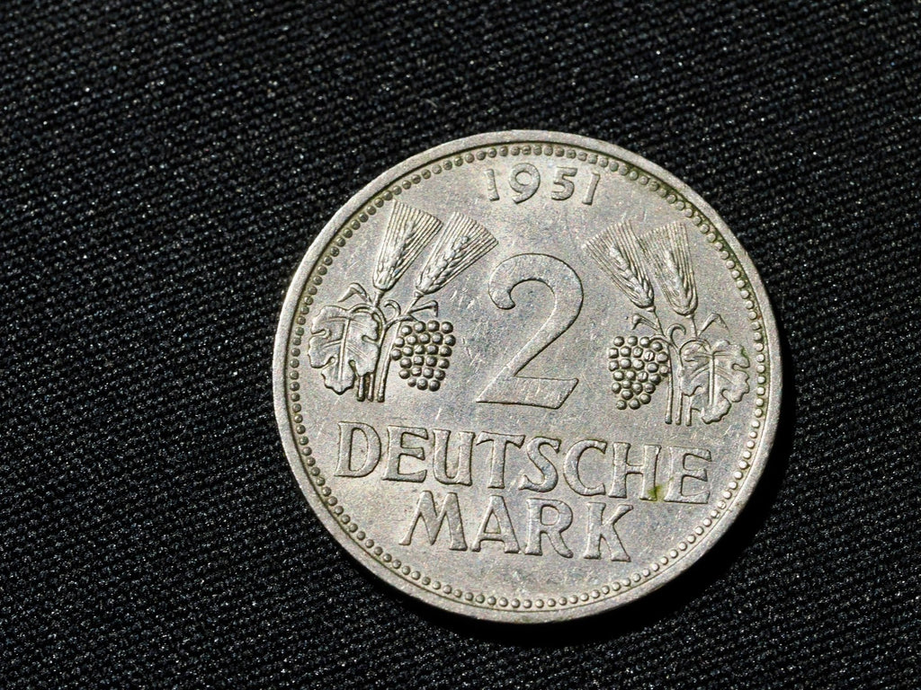 Germany 2 Deutshe Marks 1951D0