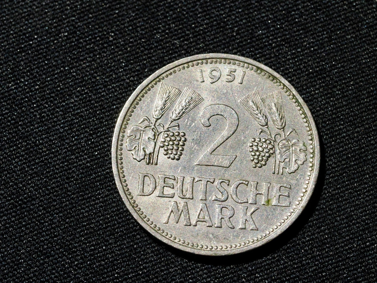 Germany 2 Deutshe Marks 1951D0