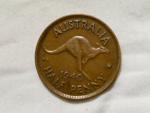 Australia  Half Penny 1940