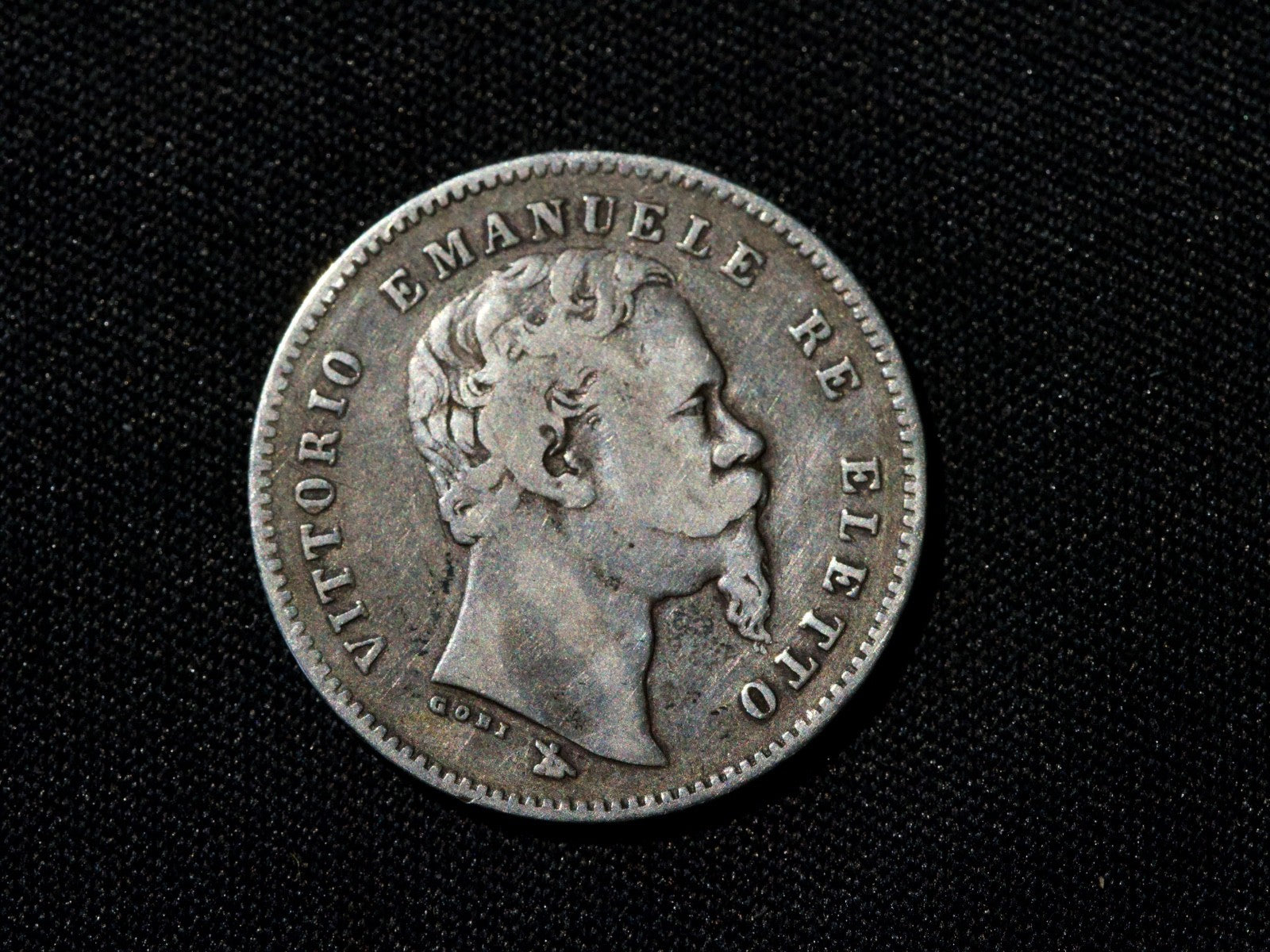 Italy 1 Lire 18601