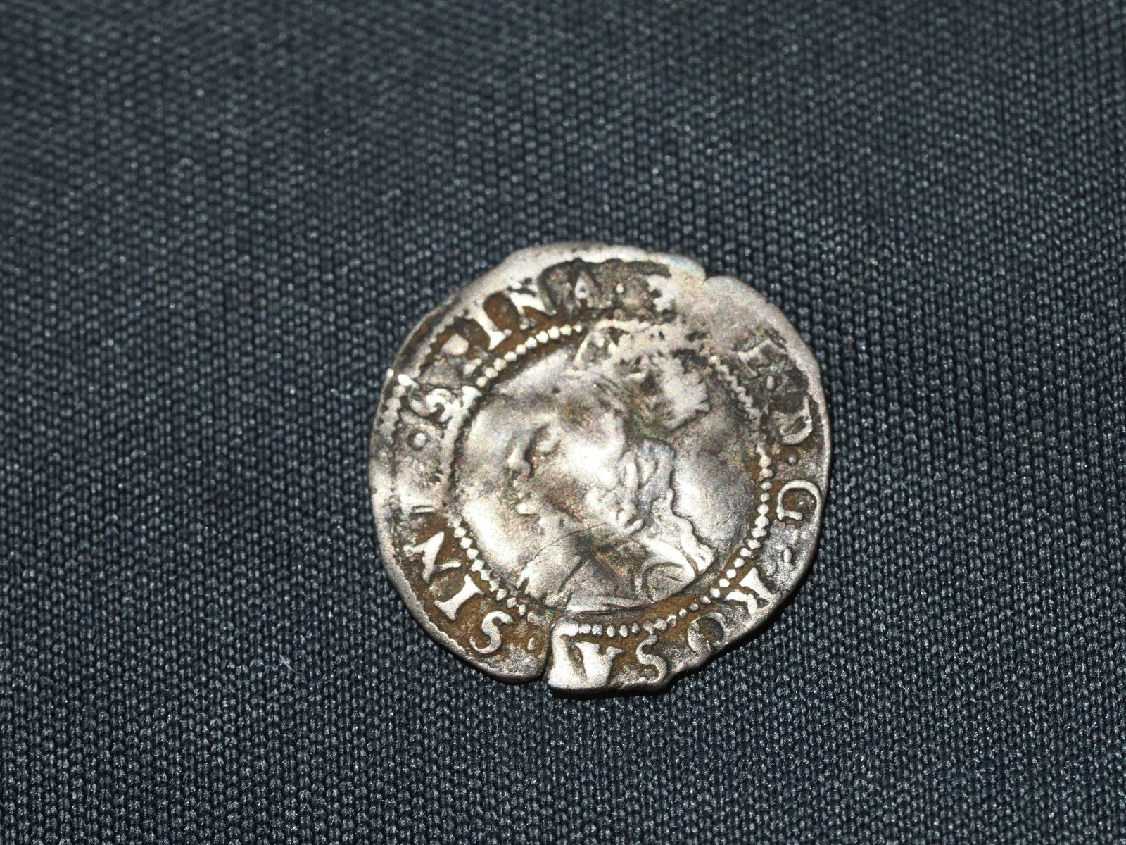 Elizabeth I penny, second issue, mm cross-crosslet, 1560-1, S25580