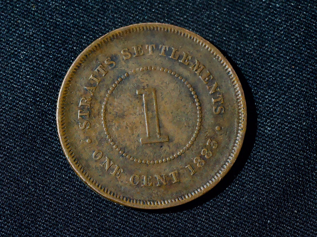 Straits Settlements - 1 cent 18831