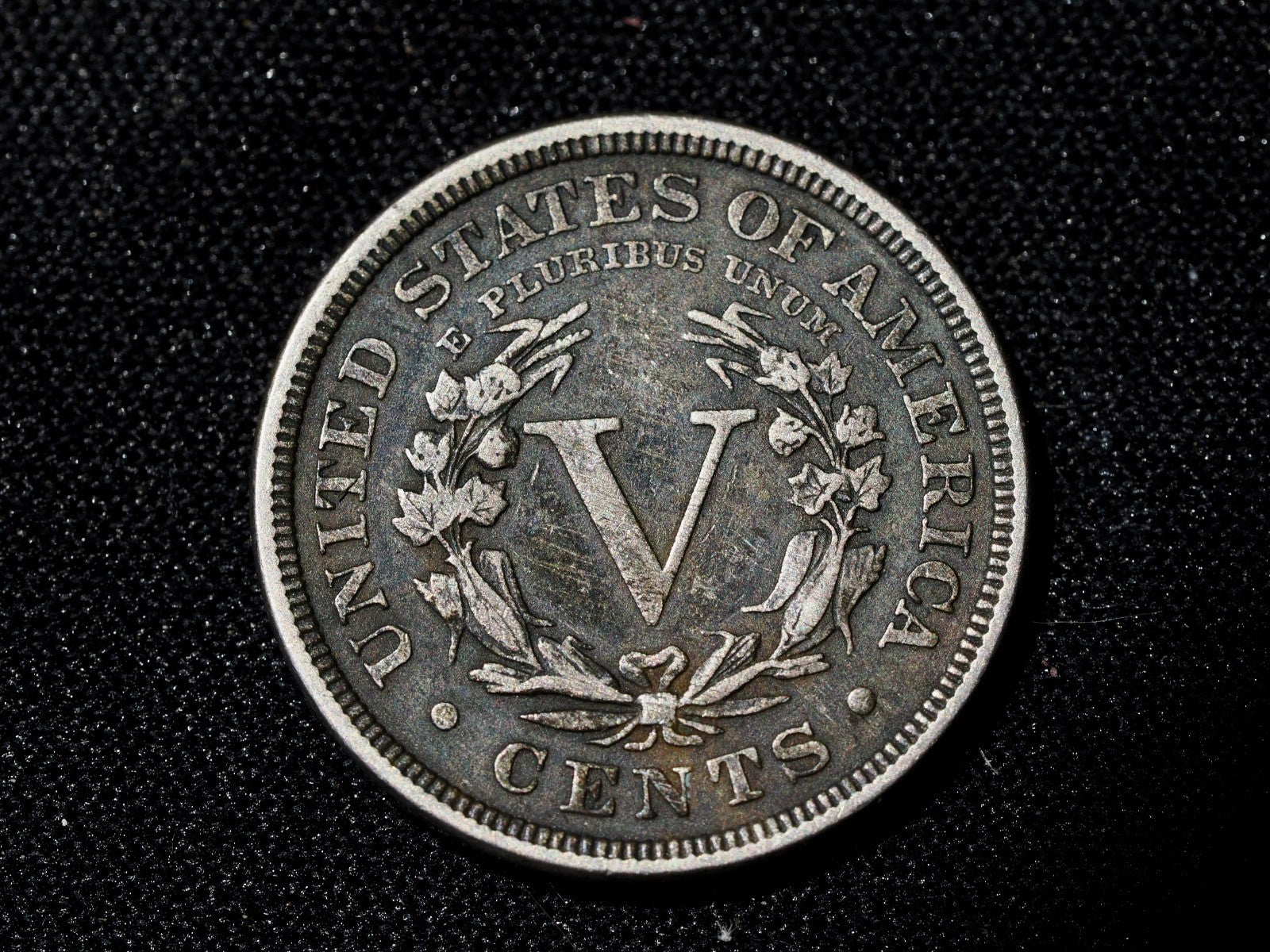 USA  5 cents 18961