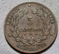 France 1876 A  5 Centimes0