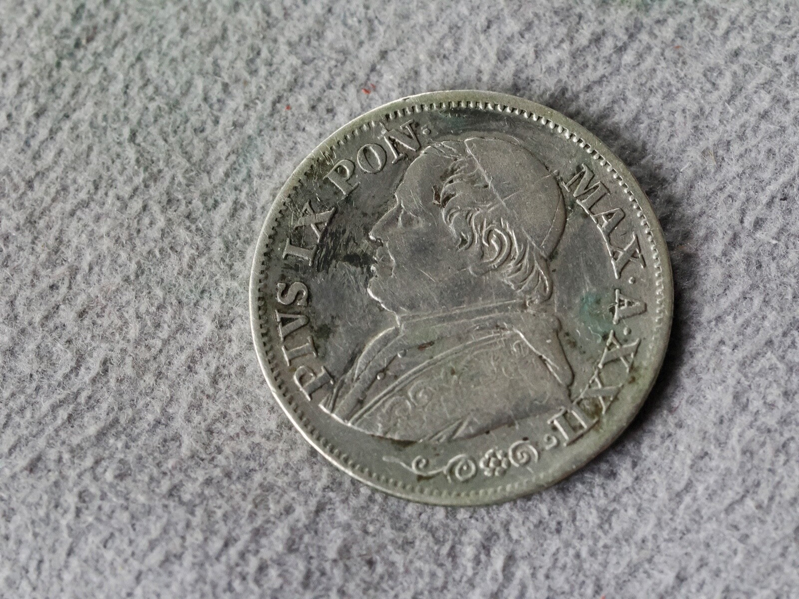 Italy 10 soldi 18670