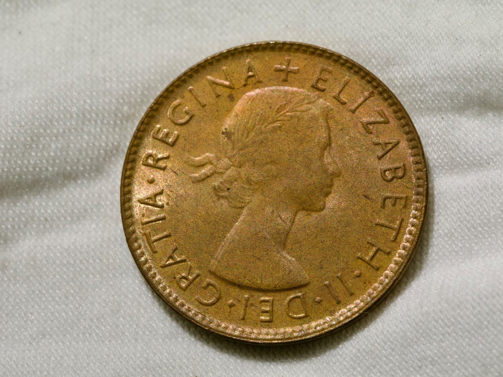 Australia  Half Penny 19531