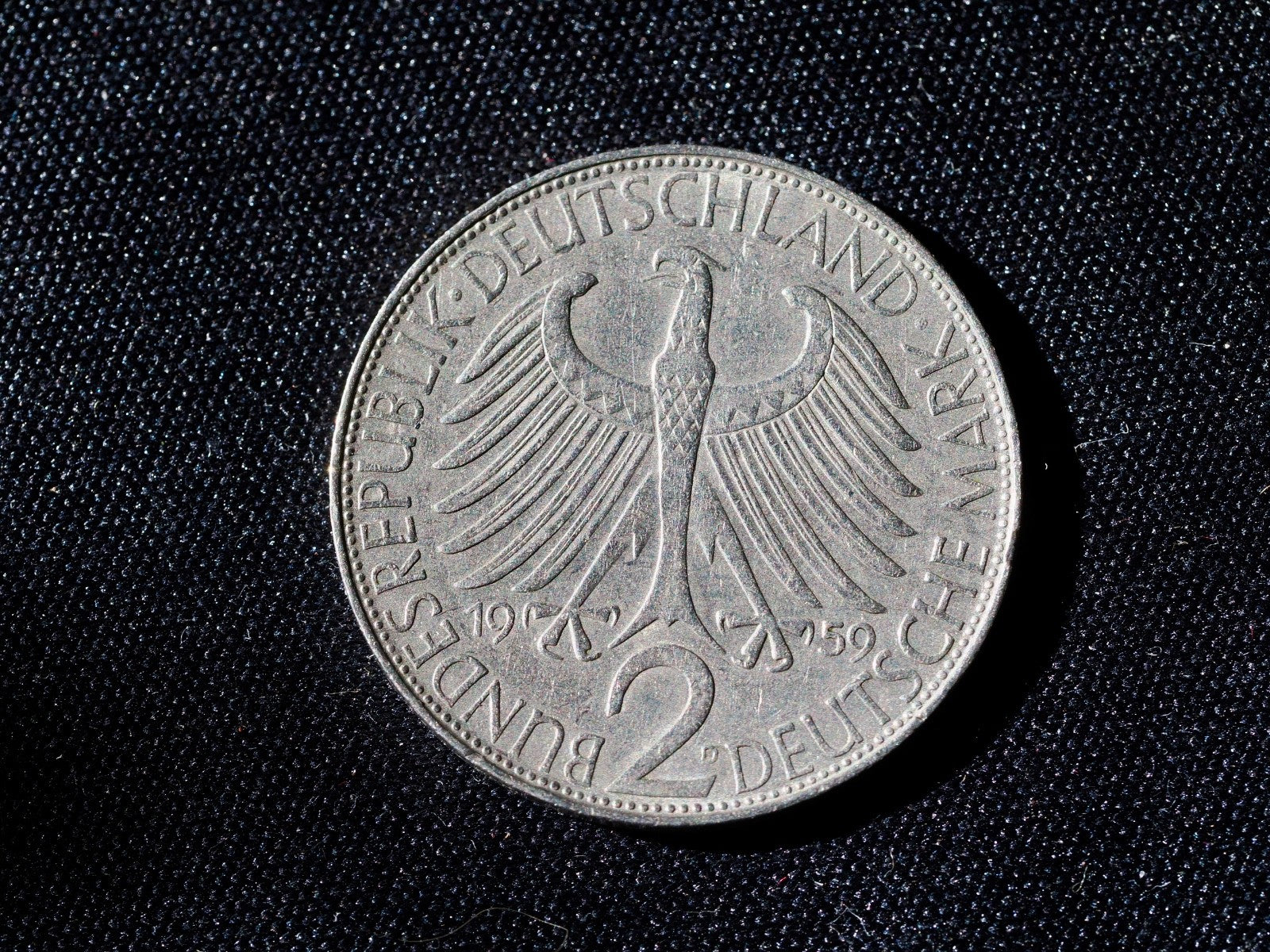 Germany 2 Marks 1959D0