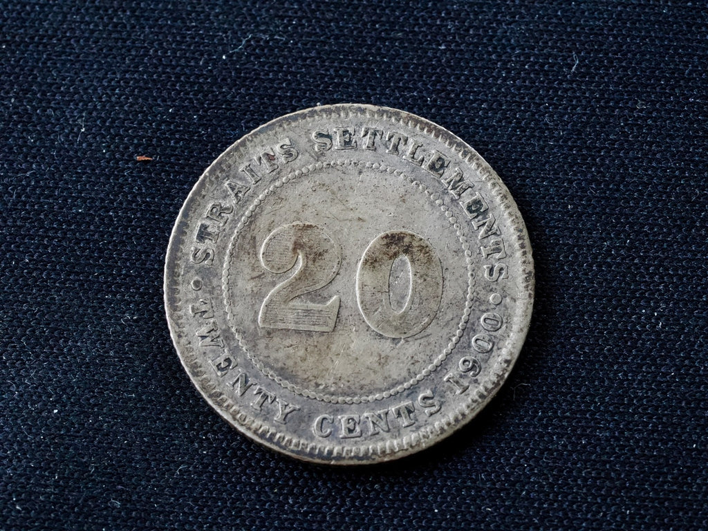 STRAITS SETTLEMENTS 20 Cents 19000