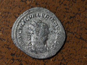 ROMAN. VALERIAN I (253-260 A.D). BILLON  ANTONINIANUS. Pietas
