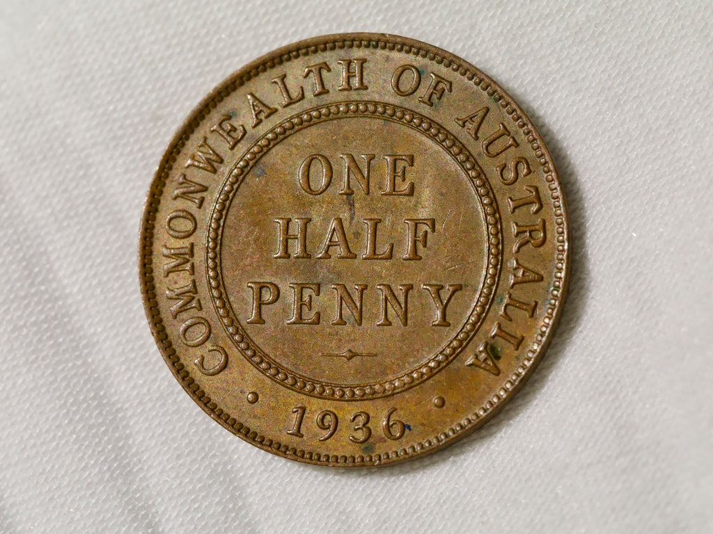 Australia  Half Penny 19360