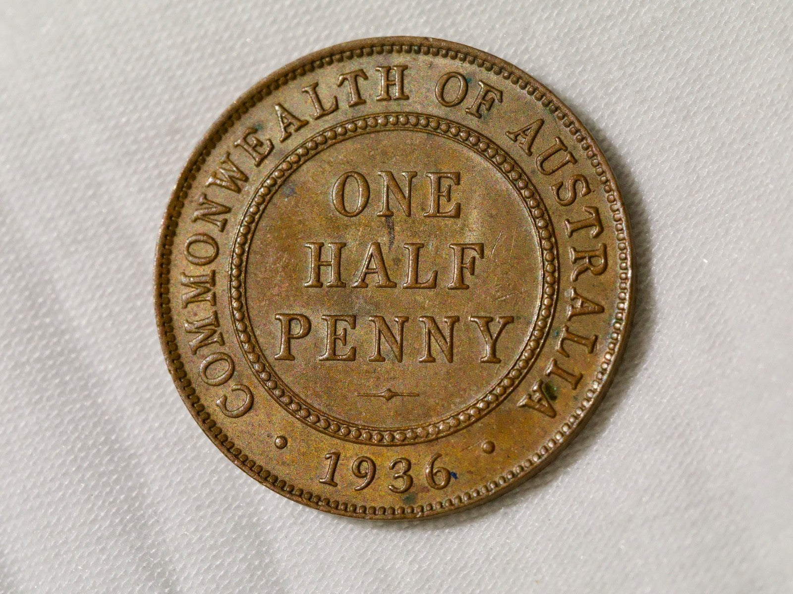 Australia  Half Penny 19360