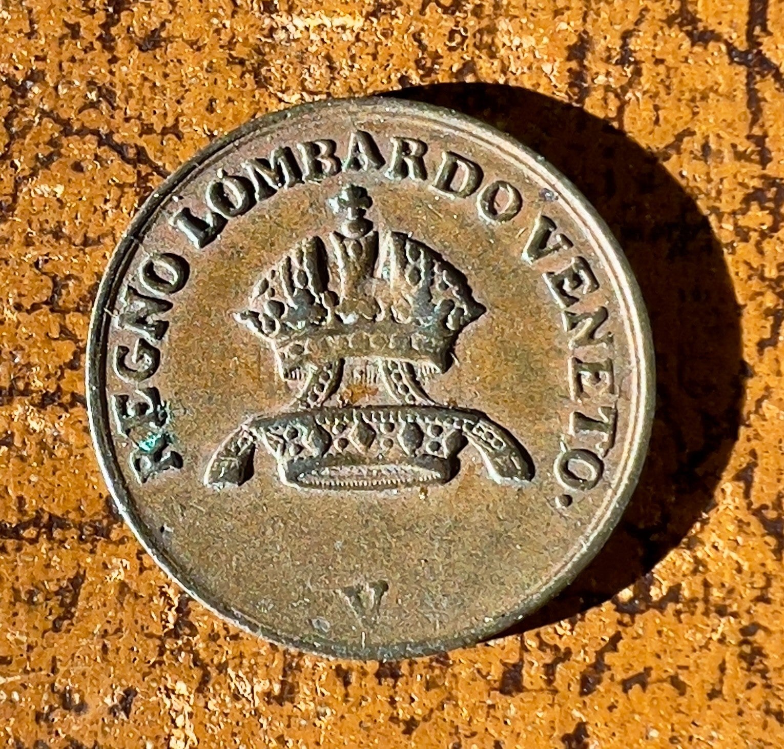 1822 Italy 1 Centesimo. Kingdom of Lombardy-Venetia1